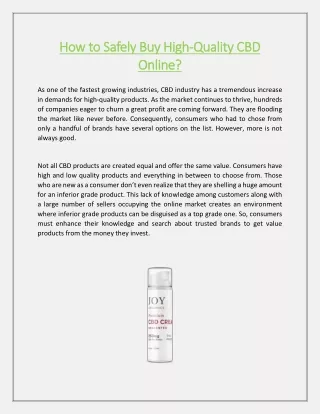 how to safely buy high how to safely buy high