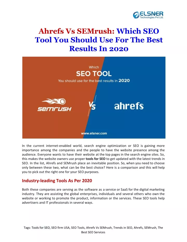 ahrefs vs semrush which seo tool you should