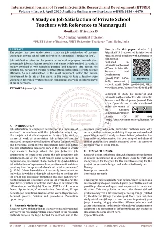 international journal of trend in scientific
