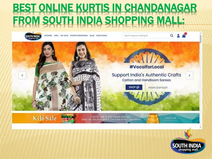 best online kurtis in chandanagar from south india shopping mall