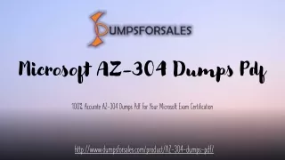Azure AZ-304 Dumps Pdf - Latest AZ-304 Exam Dumps