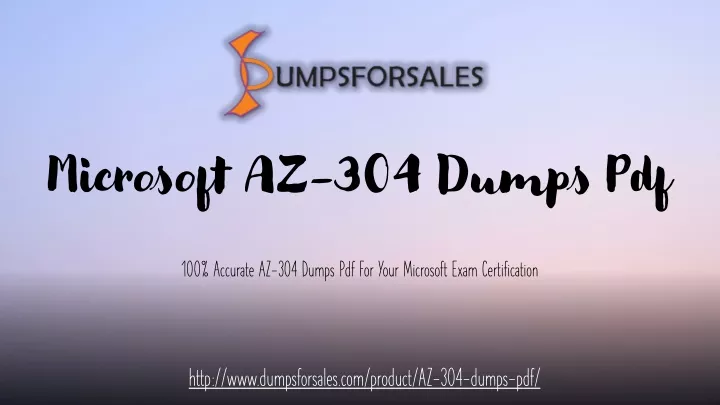 microsoft az 304 dumps pdf