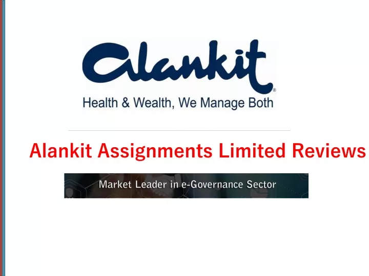 alankit assignments limited reviews