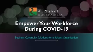 Empower Your Workforce During COVID-19