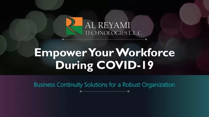 empower your workforce during covid 19