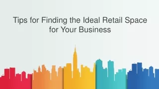 Tips for Finding the Ideal Retail Space in Glenelg