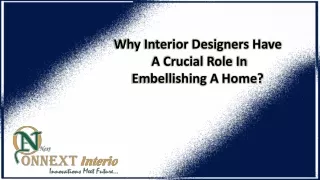 Best Interior Decorators in Bangalore | onnextinterio