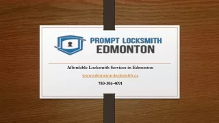 Prompt Locksmith Edmonton