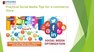 Practical Social Media Tips for e-Commerce Stores
