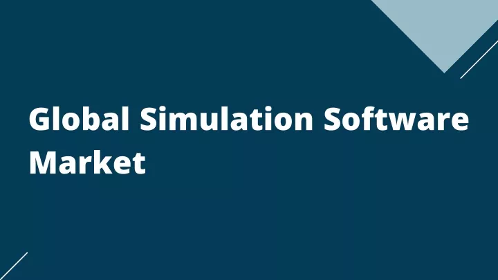 global simulation software market