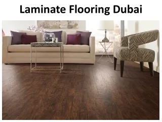 laminate flooring dubai