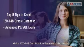 top 5 tips to crack 1z0 148 oracle database