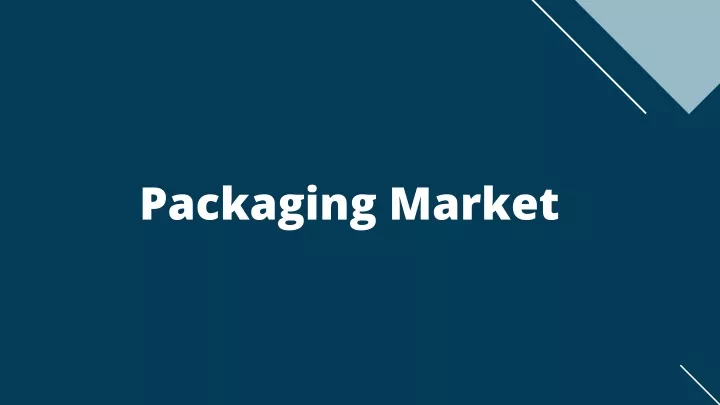 packaging market