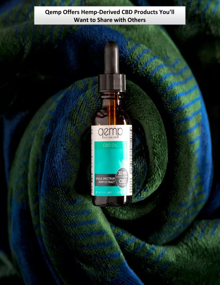 qemp offers hemp derived cbd products you ll want