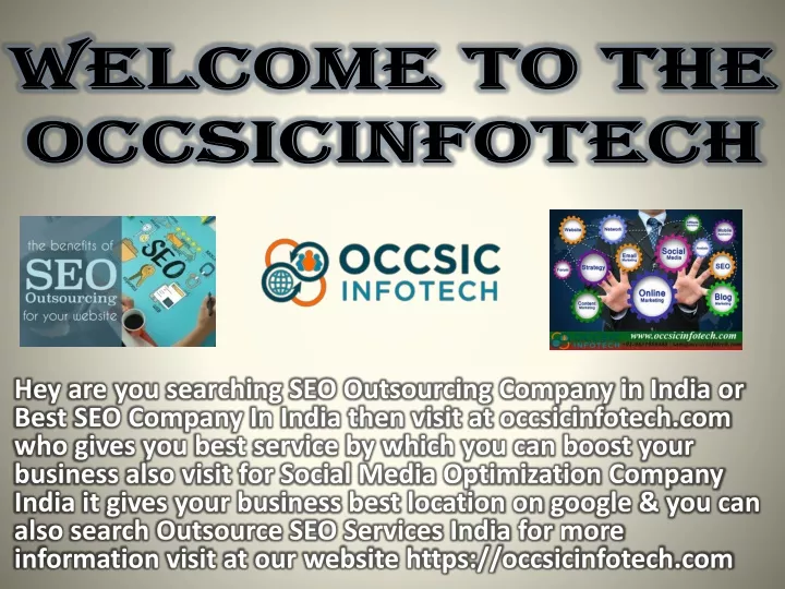 welcome to the occsicinfotech