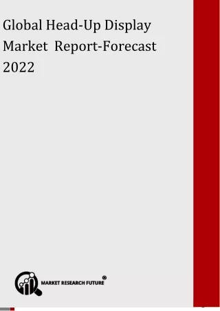 global head up display market report forecast 2022
