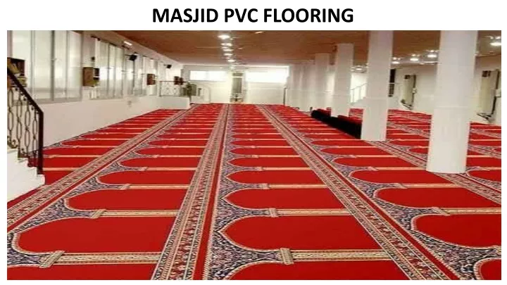 masjid pvc flooring