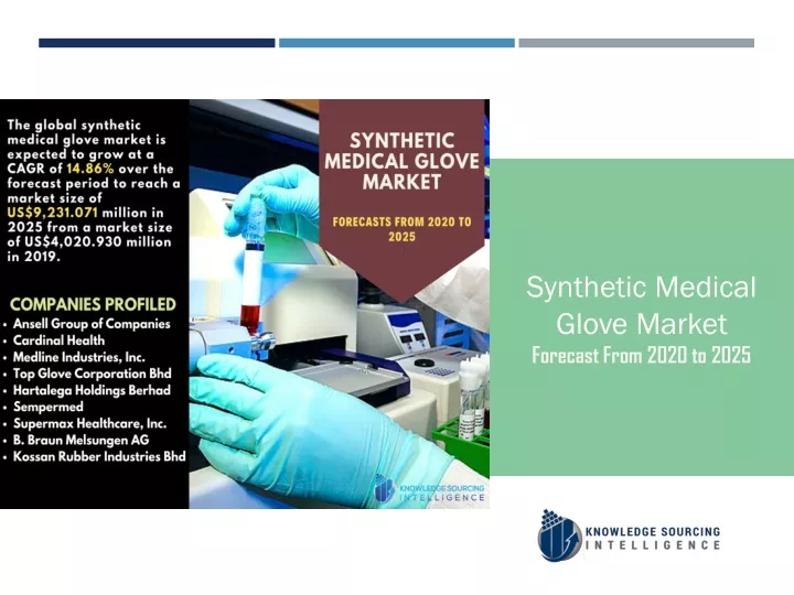 synthetic medical glove market forecast from 2020