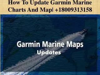How to Update Garmin Marine Charts and Map|  18009313158