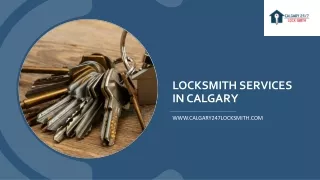 Locksmith Service in Calgary, AB