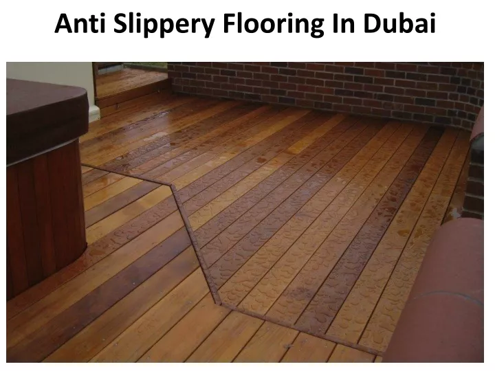 anti slippery flooring in dubai