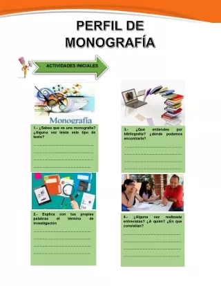 CARTILLA DE LA MONOGRAFIA