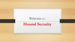 welcome to