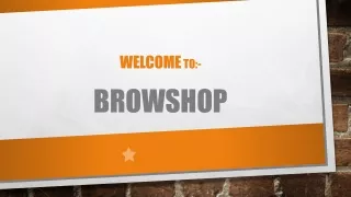 welcome to