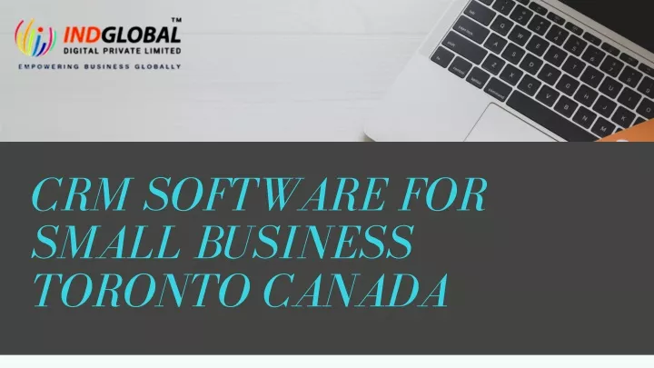crm software for small business toronto canada