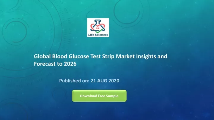global blood glucose test strip market insights
