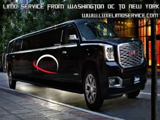 Limo service from Washington DC to New York