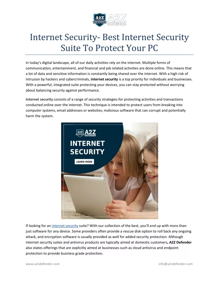 internet security best internet security suite