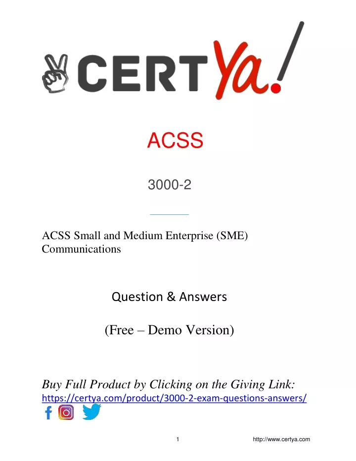 acss 3000 2 acss small and medium enterprise