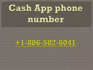 Cash App Toll-Free Number