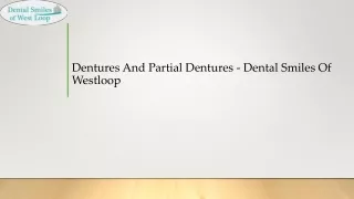 dentures and partial dentures dental smiles of westloop
