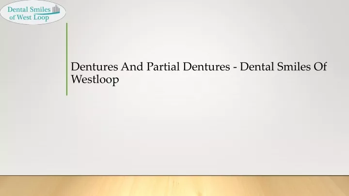 dentures and partial dentures dental smiles of westloop