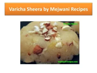 Varicha Sheera by Mejwani Recipes