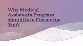 Medical Assistants Program at Concord Rusam