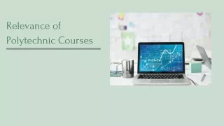 relevance of polytechnic courses