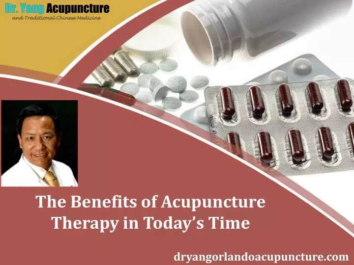 the benefits of acupuncture therapy in today