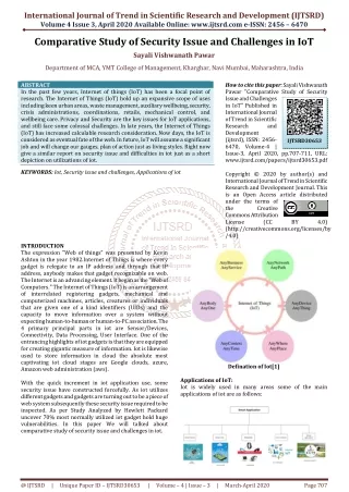 international journal of trend in scientific