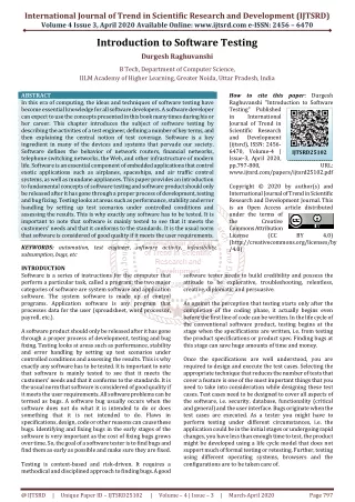international journal of trend in scientific