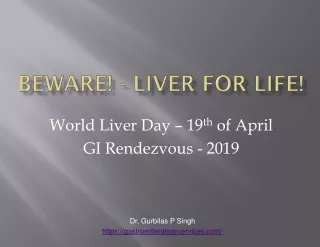 Information on liver diseases