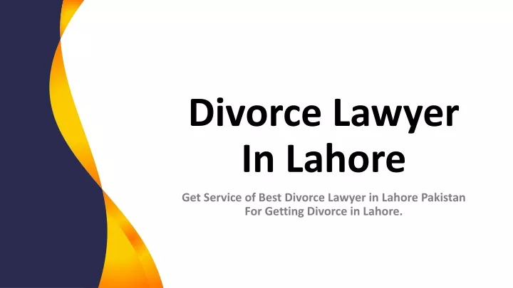 divorce lawyer in lahore