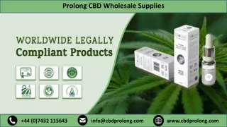 Prolong CBD Wholesale Supplies