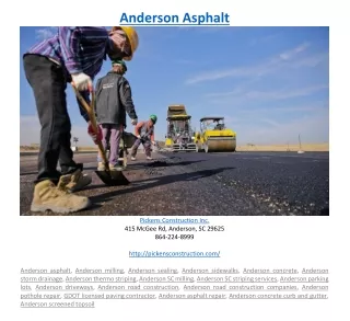anderson asphalt