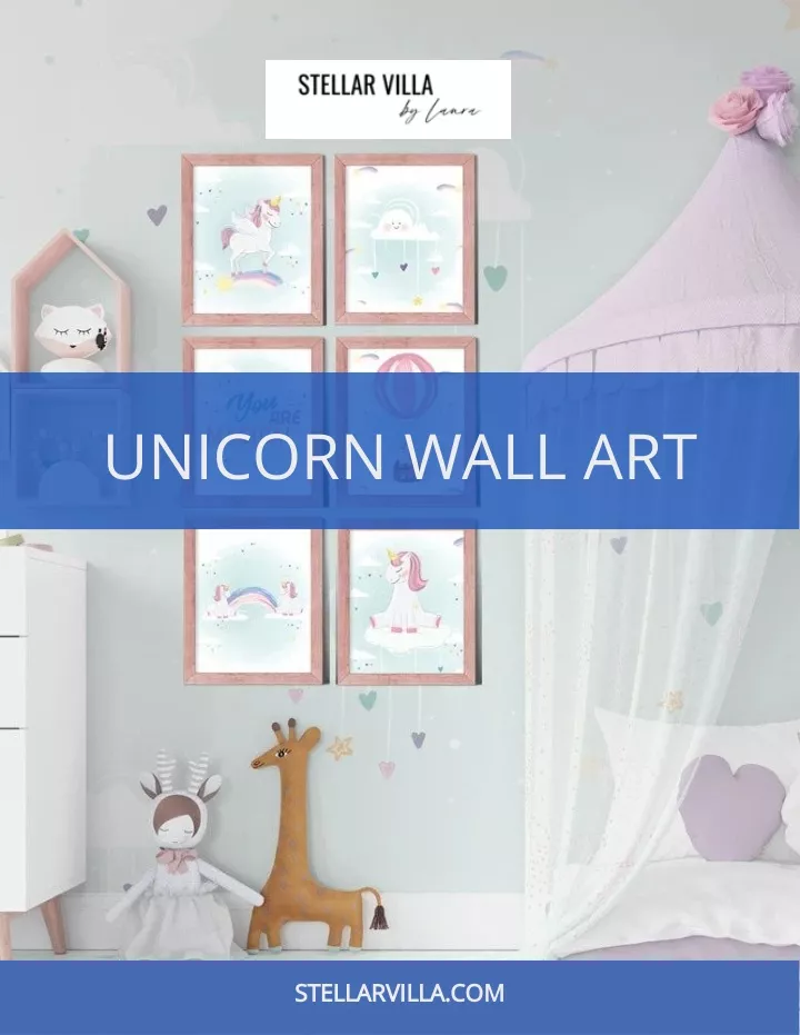 unicorn wall art