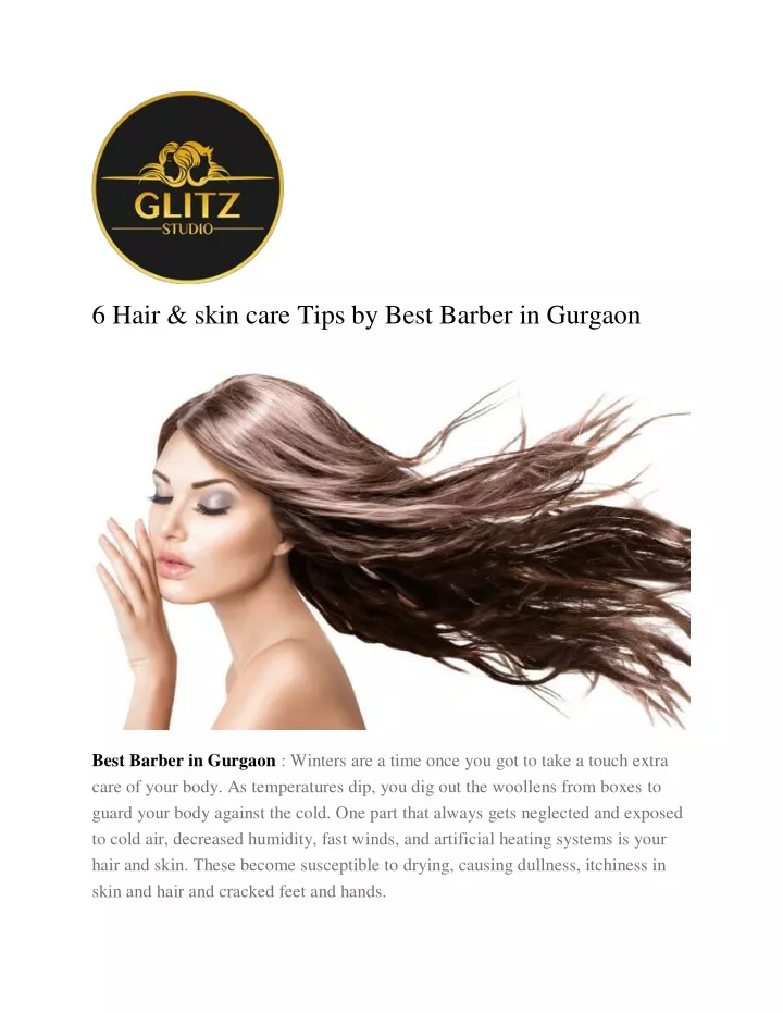 6 hair skin care tips by best barber in gurgaon