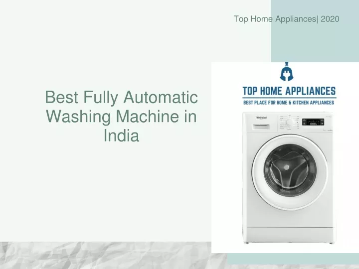 top home appliances 2020