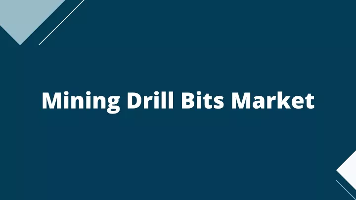mining drill bits market